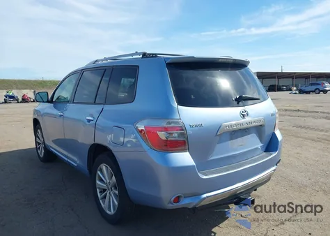 2008 Toyota Highlander Hybrid from USA, damaged, VIN JTEEW41A182015542